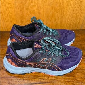 ASICS Woman’s Gel Excite Running Shoes Night Shade/Nova Orange